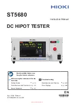 Hioki ST5680 Instruction Manual предпросмотр