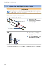 Предварительный просмотр 22 страницы Hioki SW1001 Instruction Manual