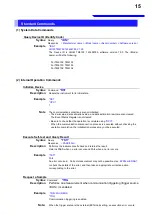 Preview for 20 page of Hioki TM6102 Communication Instruction Manual