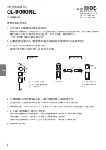 Предварительный просмотр 6 страницы HIOS CL-9000NL Operation Manual