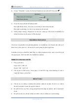 Preview for 3 page of HIOTH TECHNOLOGY CT-HAWF1008-BL User Manual