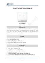 HIOTH TECHNOLOGY CT-LCWF5002-CP User Manual preview