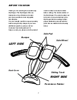 Preview for 3 page of hip shaper SD-L316 User Manual