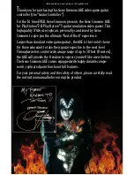 Preview for 2 page of Hip Street GENE SIMMONS AXE Manual