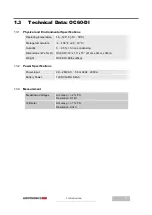 Preview for 9 page of HIPOTRONICS OC-DI Series Operating Instructions Manual