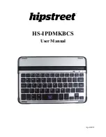 Hipstreet HS-IPDMKBCS User Manual preview