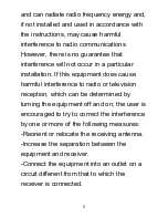 Preview for 5 page of Hipstreet HS-W8SPEN User Manual