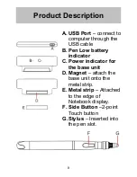 Preview for 8 page of Hipstreet HS-W8SPEN User Manual