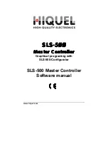 Preview for 1 page of HIQUEL SLS-500 Master Controller Software Manual