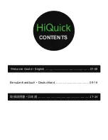 Preview for 2 page of HiQuick C9027 User Manual