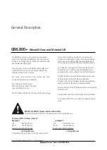 Preview for 5 page of HIRD GLASS Wienold GML800+ Operator'S Manual