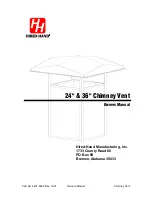 HIRED-HAND 24" & 36" Chimney Vent Owner'S Manual preview