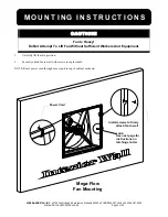 Preview for 3 page of HIRED-HAND MEGA-FLOW CONE FAN Installation Manual