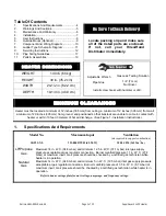 Preview for 3 page of HIRED-HAND SUPER-SAVER XL SS-225-XL-120 Owner'S Manual