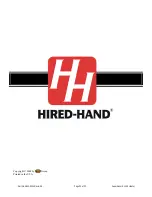 Preview for 22 page of HIRED-HAND SUPER-SAVER XL SS-225-XL-120 Owner'S Manual