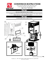 Preview for 1 page of HIRED-HAND Super Saver XL Conversion Instructions