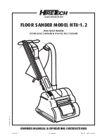 HireTech HT8-1.2 Owner'S Manual & Operating Instructions предпросмотр