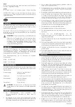 Preview for 8 page of HireTech Steam Team HTW-5 Owner'S Manual & Operating Instructions