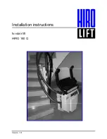 Предварительный просмотр 1 страницы HiRO 160 Q Installation Instructions Manual