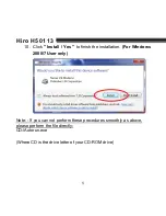 Предварительный просмотр 9 страницы HiRO H50113 Quick Installation Manual