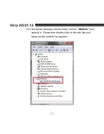 Предварительный просмотр 13 страницы HiRO H50113 Quick Installation Manual
