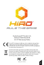 Preview for 8 page of HiRO ICHOS User Manual