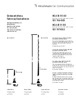 Hirschmann Car Communication MCA 18 90 80 Mounting Instructions preview