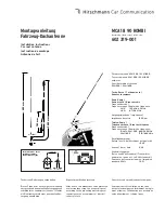 Hirschmann 602 319-001 Installation Instructions preview