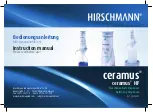 Hirschmann Ceramus HF Instruction Manual предпросмотр