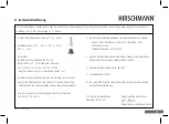 Предварительный просмотр 55 страницы Hirschmann Ceramus HF Instruction Manual