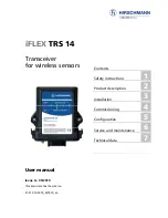 Preview for 1 page of Hirschmann iFLEX TRS 14 User Manual