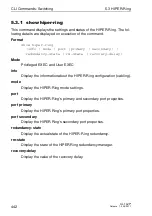 Preview for 442 page of Hirschmann MACH 1000 Reference Manual