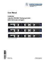 Preview for 1 page of Hirschmann MACH104-20TX-F Series User Manual