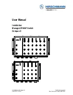 Предварительный просмотр 1 страницы Hirschmann Octopus II User Manual