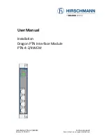 Preview for 1 page of Hirschmann PTN-4-2/4WEM User Manual