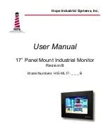 Preview for 1 page of HIS HIS-ML17-xxxB Series User Manual