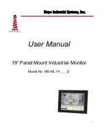 Предварительный просмотр 1 страницы HIS ML19-D User Manual