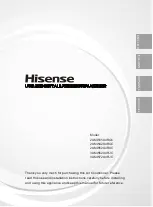 Предварительный просмотр 1 страницы Hisense 2AMW35U4RGC Use And Installation Instructions