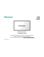 Hisense 32H5B Quick Start Manual предпросмотр