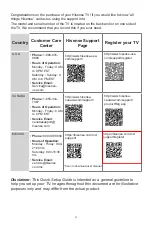 Предварительный просмотр 4 страницы Hisense 43A6010GMV Quick Setup Manual