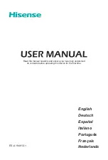 Hisense 43A7100FTUK User Manual предпросмотр