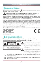 Preview for 3 page of Hisense 50A7100F User Manual