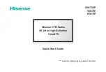 Preview for 1 page of Hisense 50H7GB series Quick Start Manual