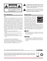 Preview for 3 page of Hisense 50K610GW User Manual