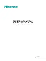 Hisense 50U68G User Manual preview