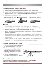 Preview for 20 page of Hisense 55P1 Quick Setup Manual