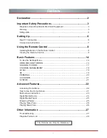 Preview for 3 page of Hisense 75T910UAD User Manual