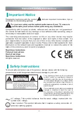 Preview for 4 page of Hisense A9H User Manual