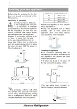 Предварительный просмотр 9 страницы Hisense AEH-BW2H1 User'S Operation Manual