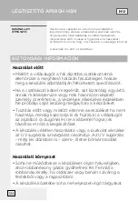 Preview for 124 page of Hisense AP580H HSN Manual